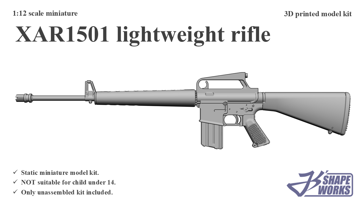 1:12 XAR1501 lightweight&nbsp;rifle