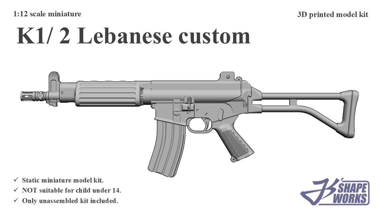 1:12 K1/ 2 Lebanese&nbsp;custom