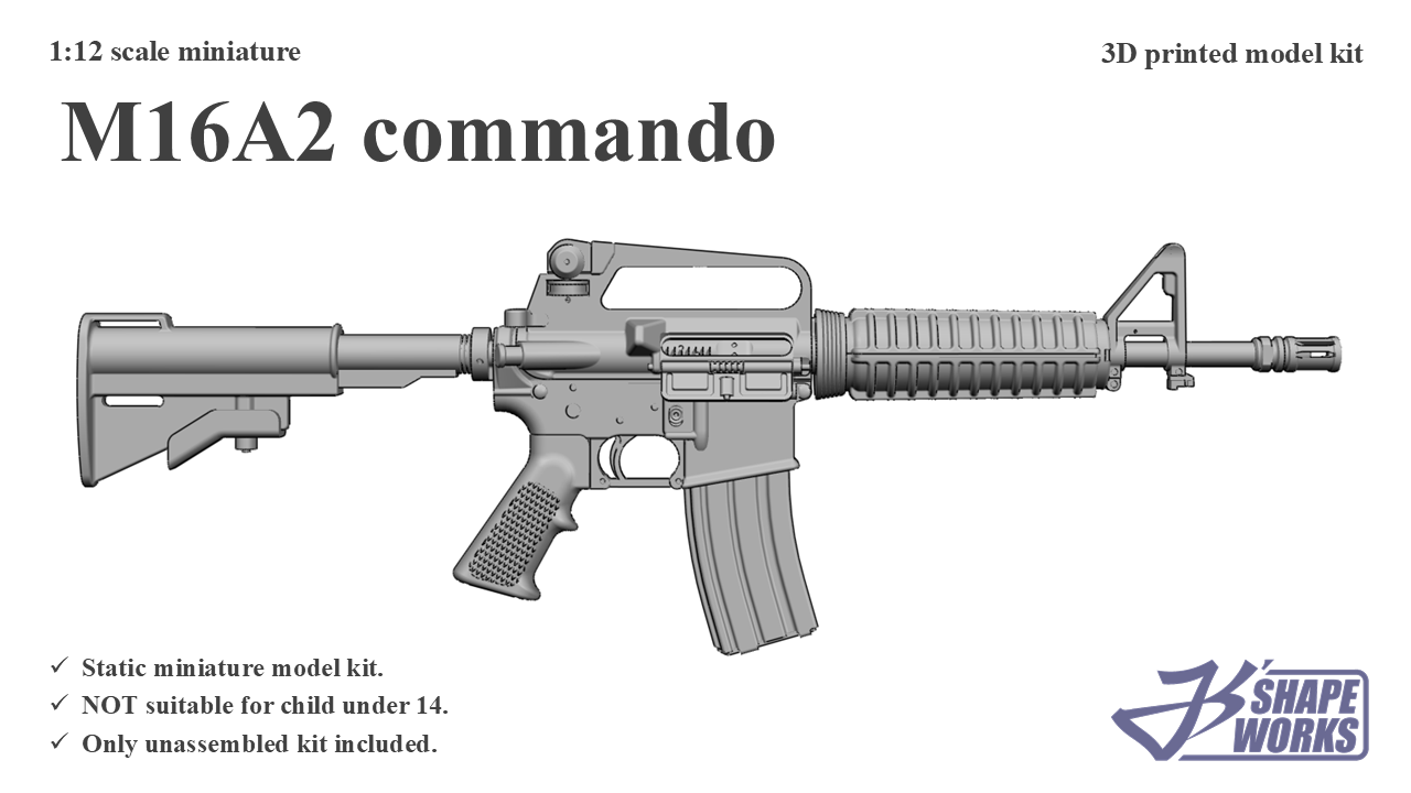 1:12 M16A2 commando
