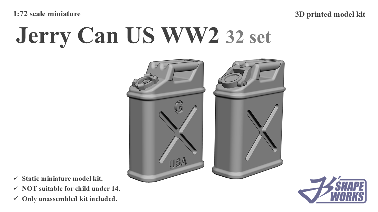 1:72 Jerry can US WW2 (32&nbsp;set)
