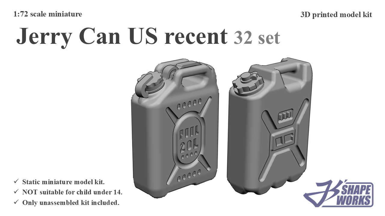1:72 Jerry can US recent (32&nbsp;set)