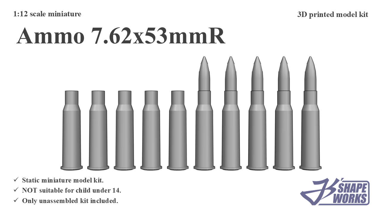 1:12 Ammo 7.62x53mmR