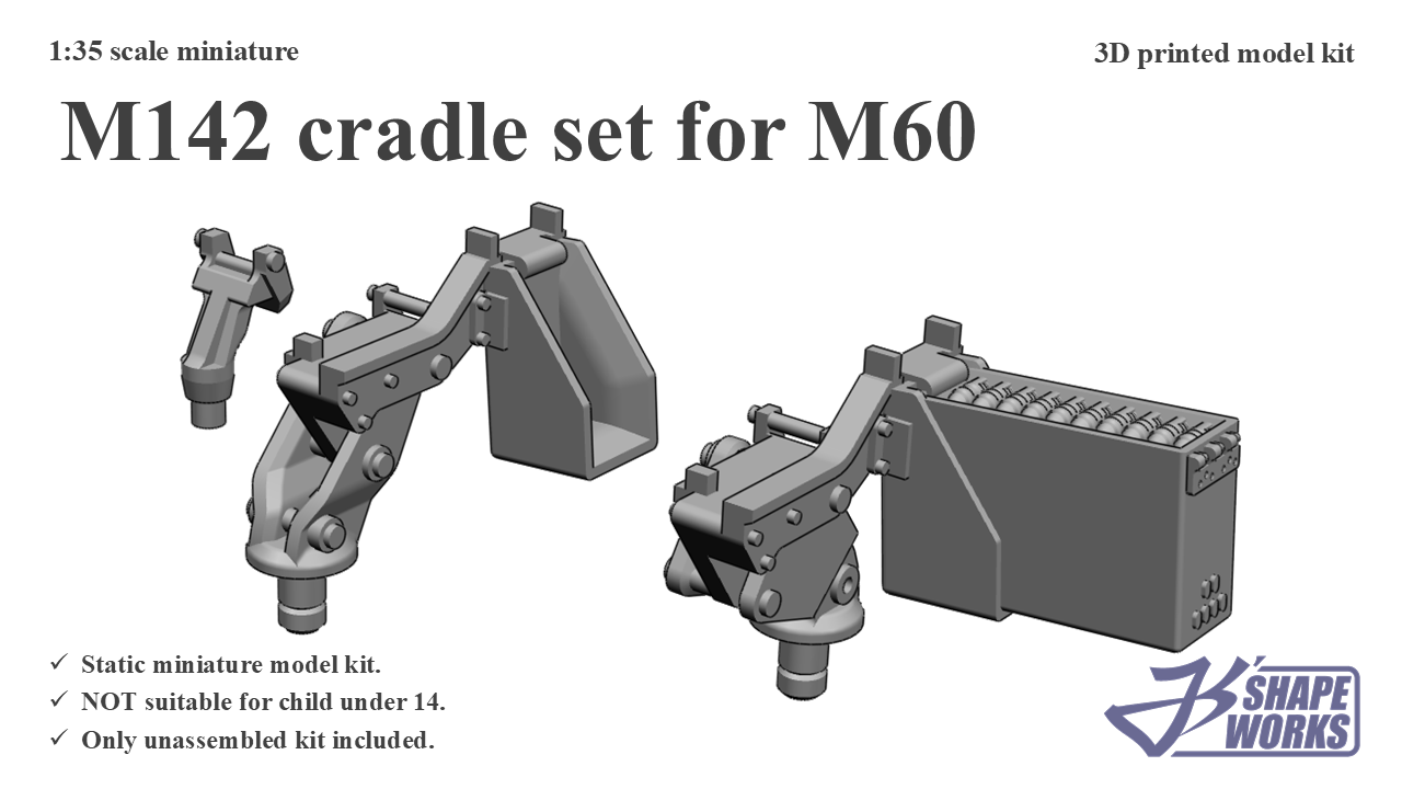 1:35 M142 cradle set for&nbsp;M60